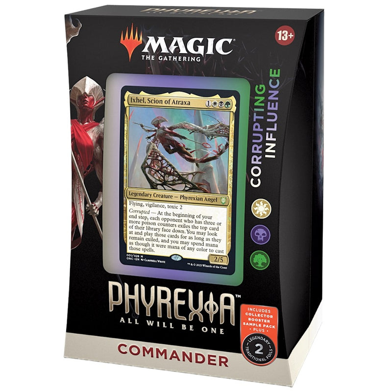 Image for Phyrexia: All Will Be One Commander Deck - Corrupting Influence - Magic: The Gathering