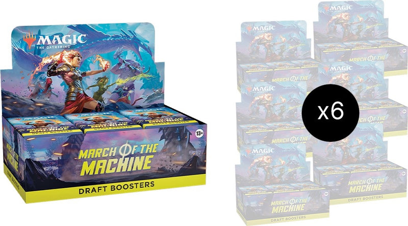 Image for March of the Machine - Draft Booster Box Case - Magic: The Gathering