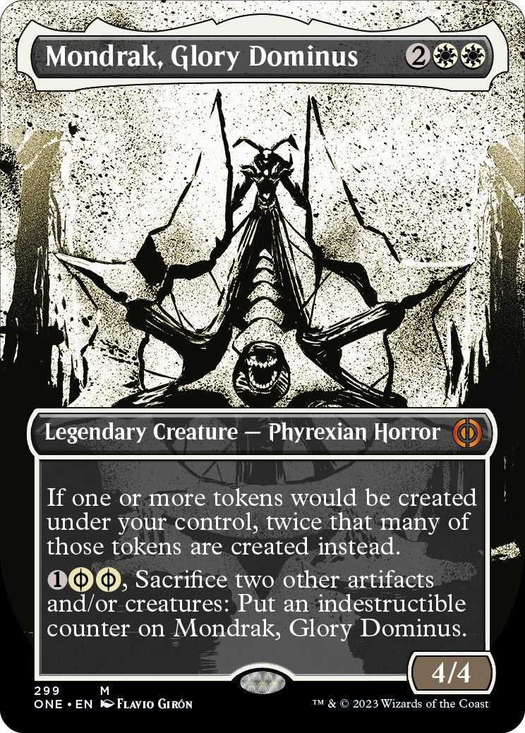 Image for Mondrak, Glory Dominus (Showcase) (299) (ONE) - Magic: The Gathering