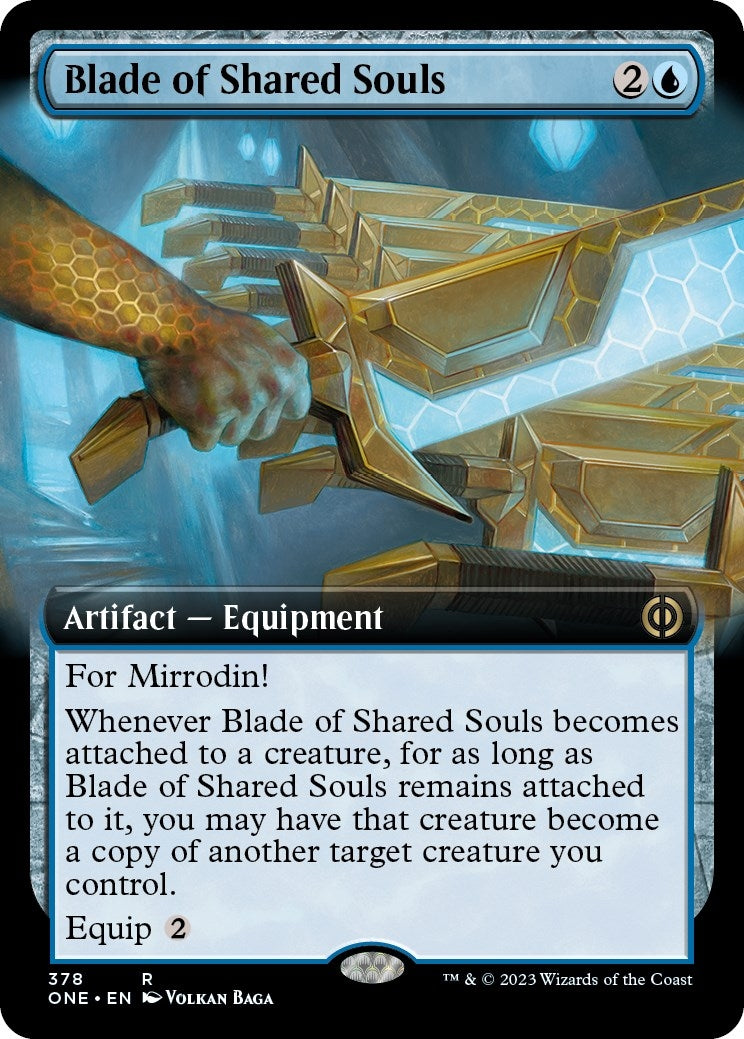 Image for Blade of Shared Souls (Extended Art) (378) (ONE) - Magic: The Gathering