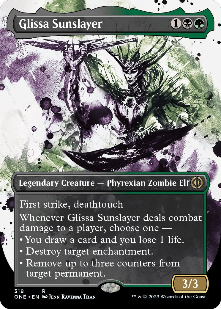 Image for Glissa Sunslayer (Showcase) (318) (ONE) - Magic: The Gathering
