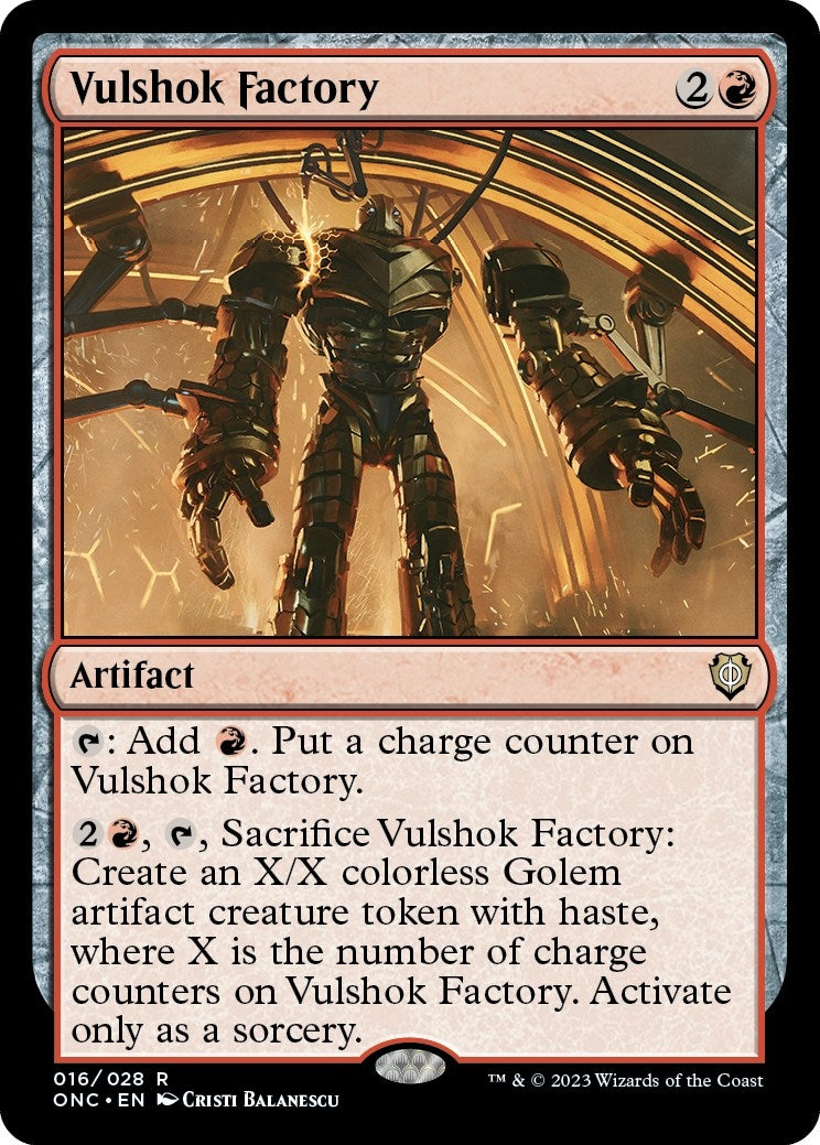 Image for Vulshok Factory (16) (ONC) - Magic: The Gathering