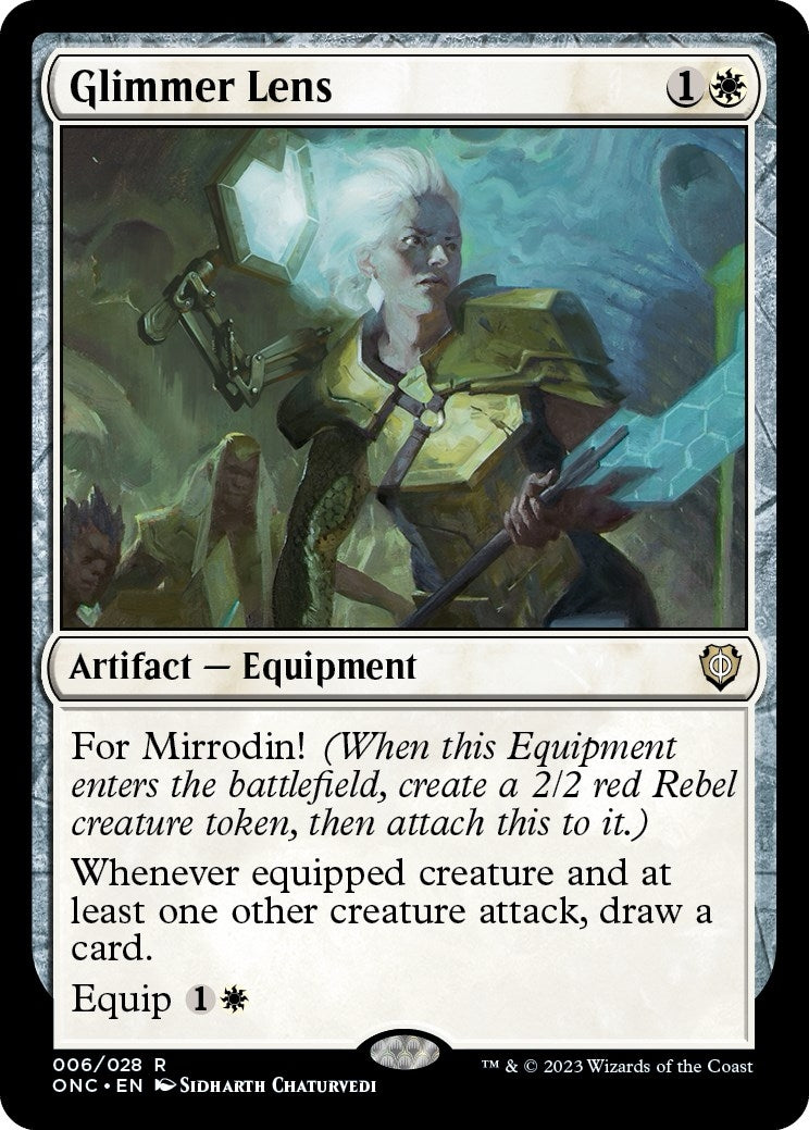 Image for Glimmer Lens (6) (ONC) - Magic: The Gathering