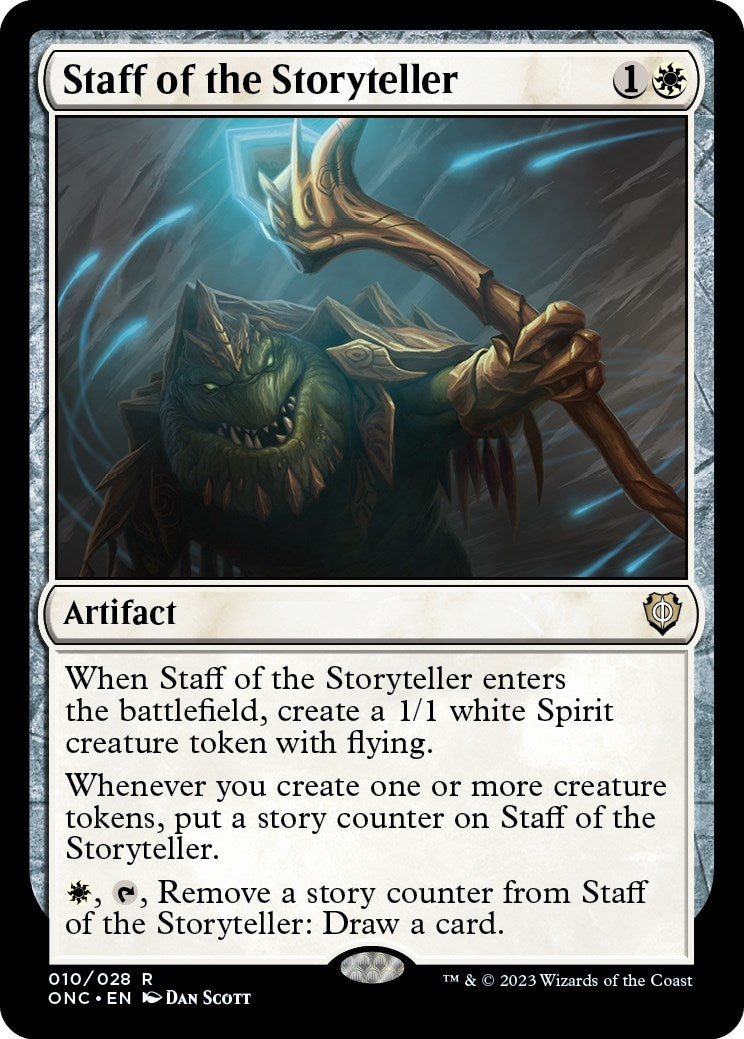 Image for Staff of the Storyteller (10) (ONC) - Magic: The Gathering