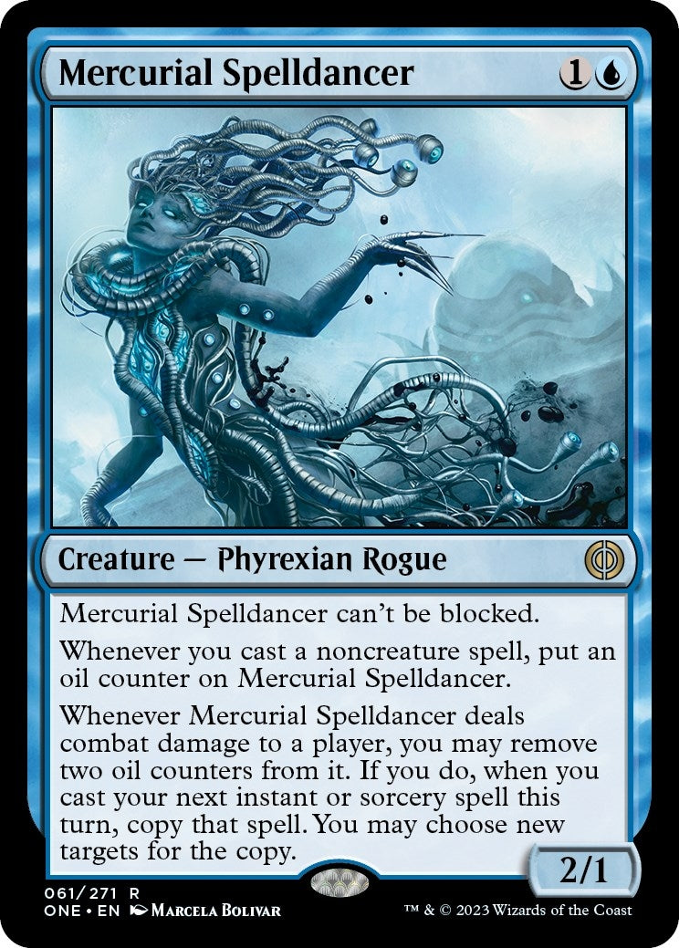 Image for Mercurial Spelldancer (61) (ONE) - Magic: The Gathering