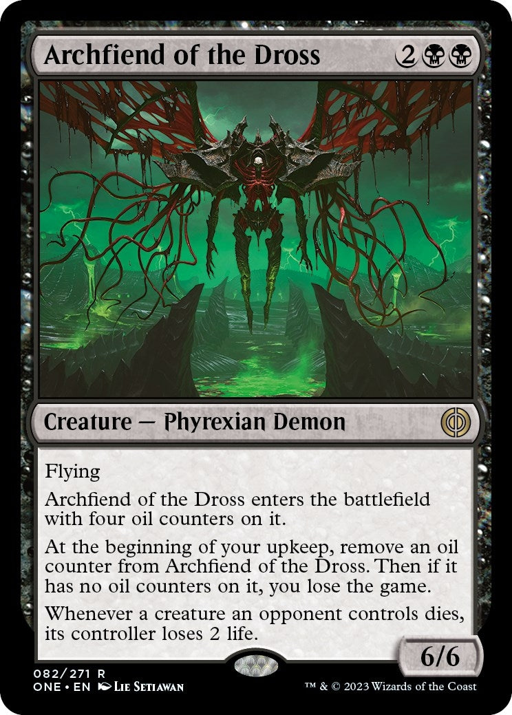 Image for Archfiend of the Dross (82) (ONE) - Magic: The Gathering