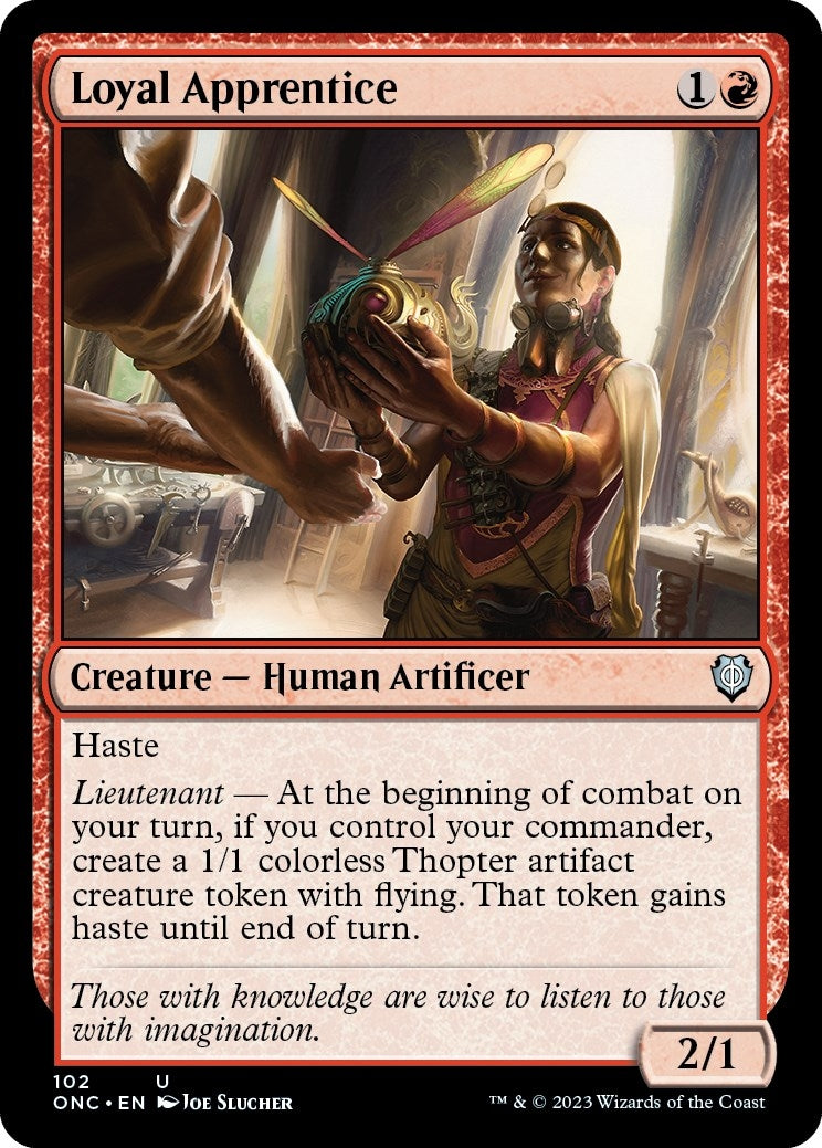 Image for Loyal Apprentice (102) (ONC) - Magic: The Gathering