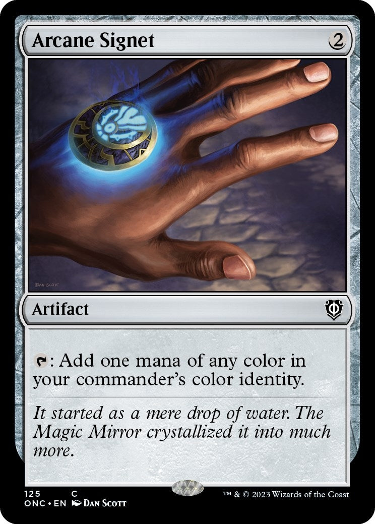Image for Arcane Signet (125) (ONC) - Magic: The Gathering