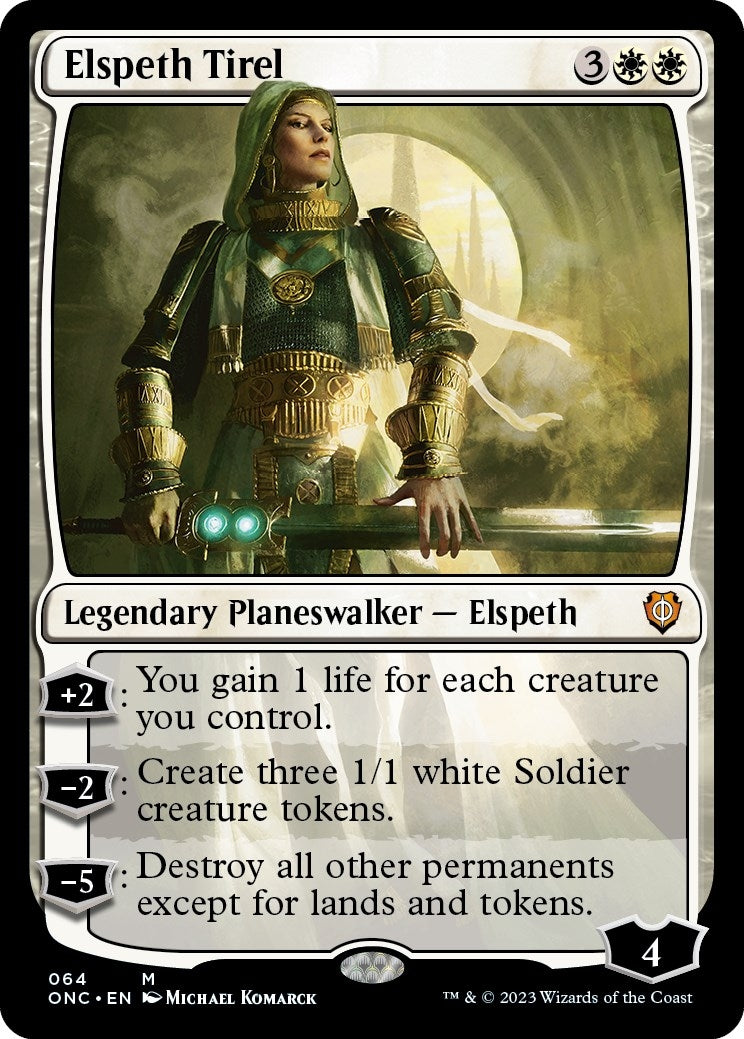 Image for Elspeth Tirel (64) (ONC) - Magic: The Gathering