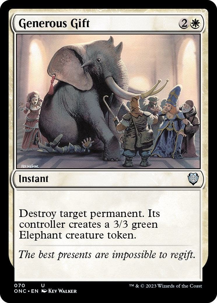 Image for Generous Gift (70) (ONC) - Magic: The Gathering