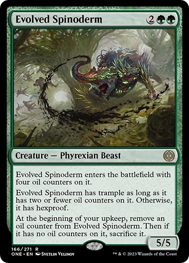 Image for Evolved Spinoderm (166) (ONE) - Magic: The Gathering