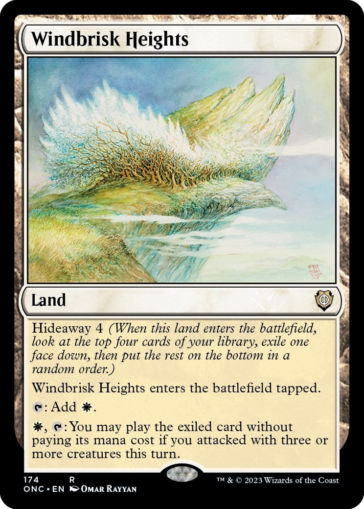 Image for Windbrisk Heights (174) (ONC) - Magic: The Gathering