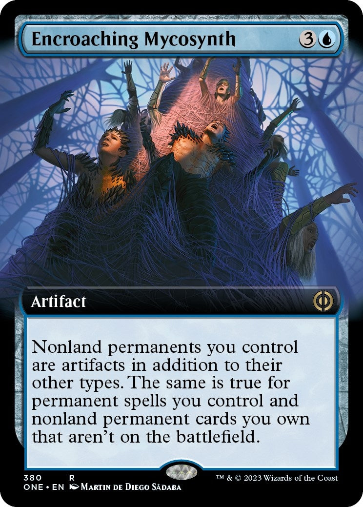 Image for Encroaching Mycosynth (Extended Art) (380) (ONE) - Magic: The Gathering