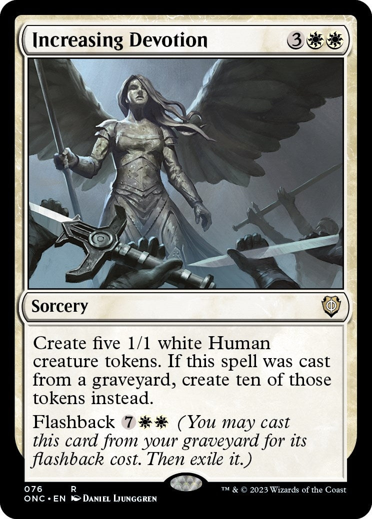 Image for Increasing Devotion (76) (ONC) - Magic: The Gathering