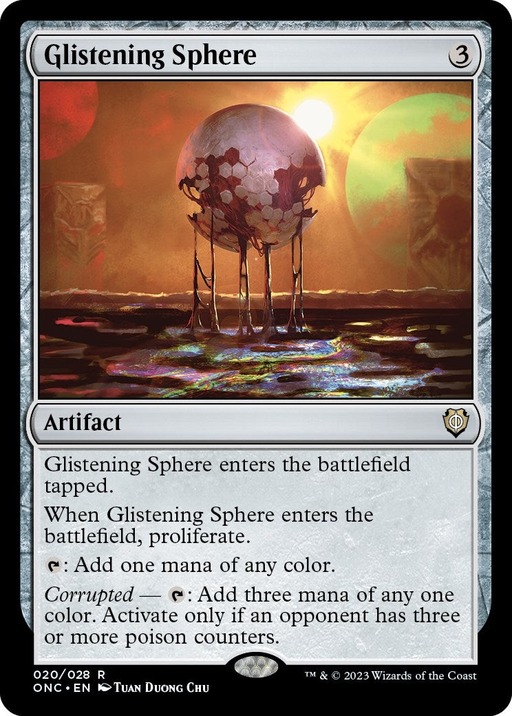 Image for Glistening Sphere (20) (ONC) - Magic: The Gathering
