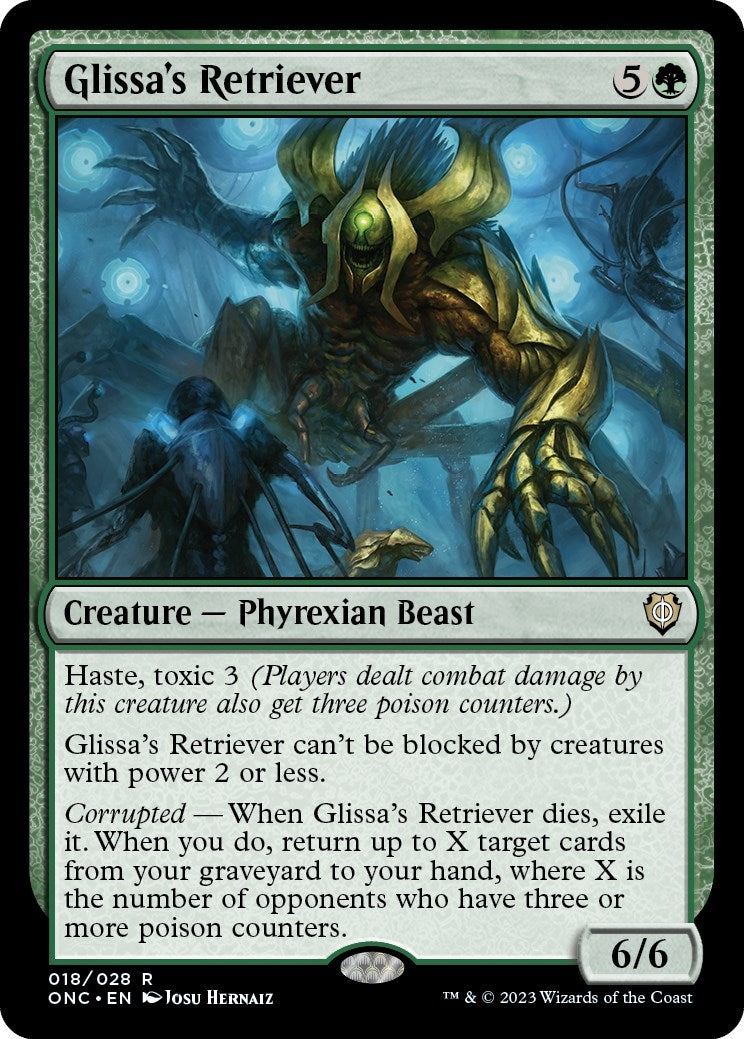 Image for Glissa's Retriever (18) (ONC) - Magic: The Gathering