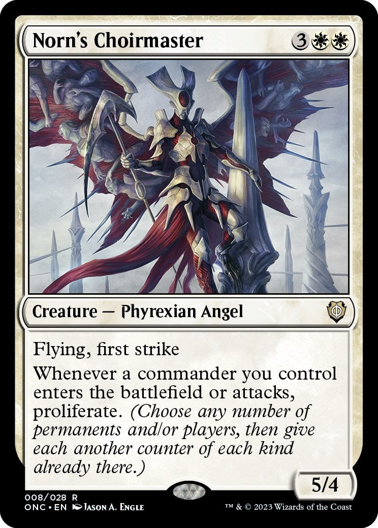 Image for Norn's Choirmaster (8) (ONC) - Magic: The Gathering