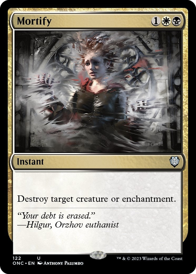 Image for Mortify (122) (ONC) - Magic: The Gathering