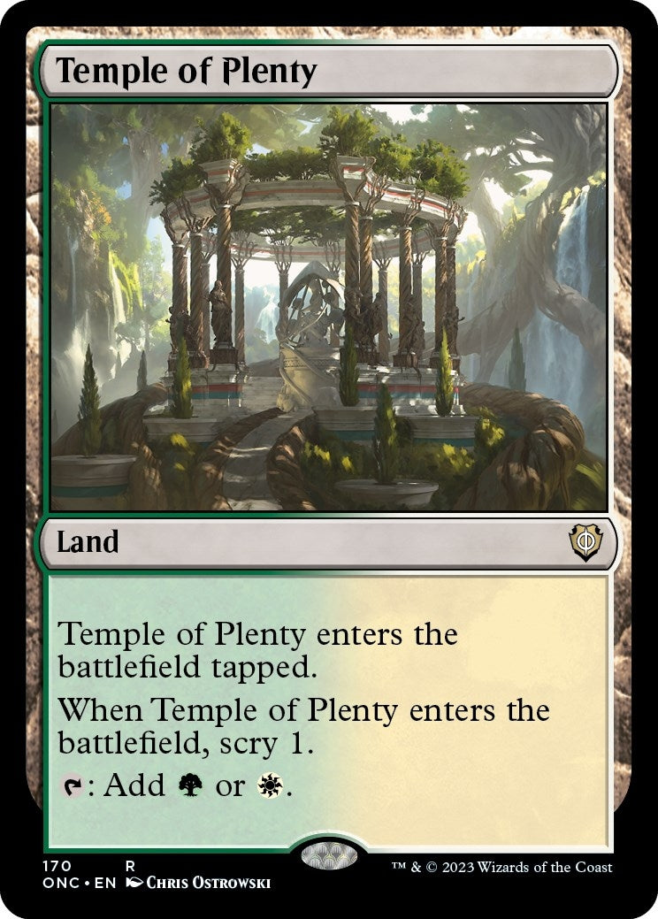 Image for Temple of Plenty (170) (ONC) - Magic: The Gathering