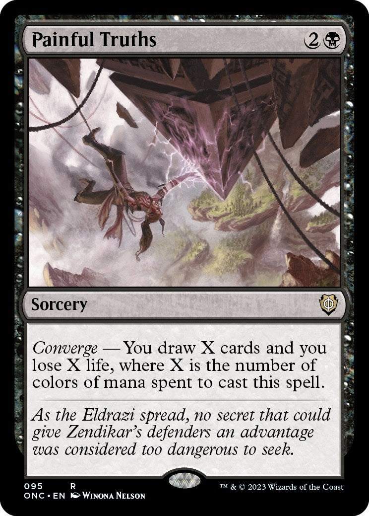 Image for Painful Truths (95) (ONC) - Magic: The Gathering
