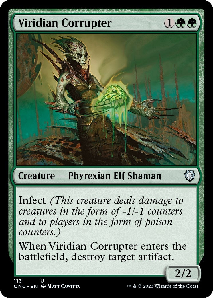 Image for Viridian Corrupter (113) (ONC) - Magic: The Gathering