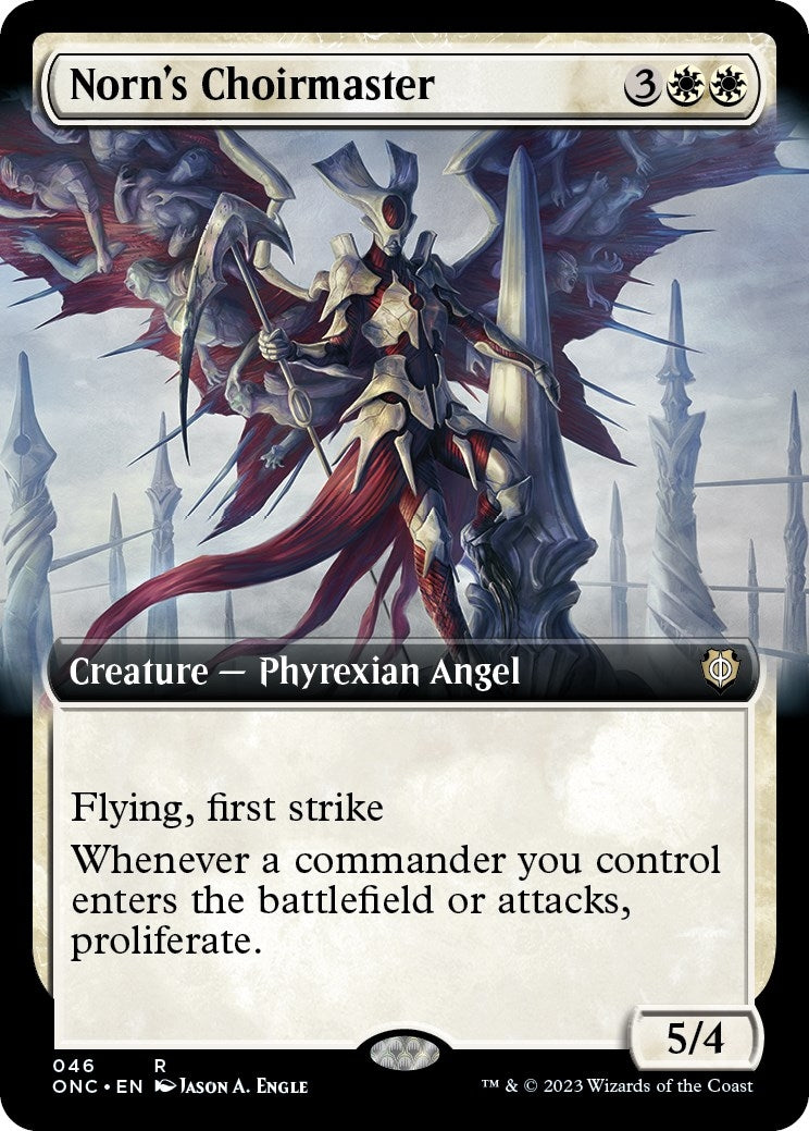 Image for Norn's Choirmaster (Extended Art) (46) (ONC) - Magic: The Gathering