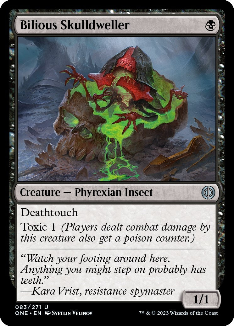Image for Bilious Skulldweller (83) (ONE) - Magic: The Gathering