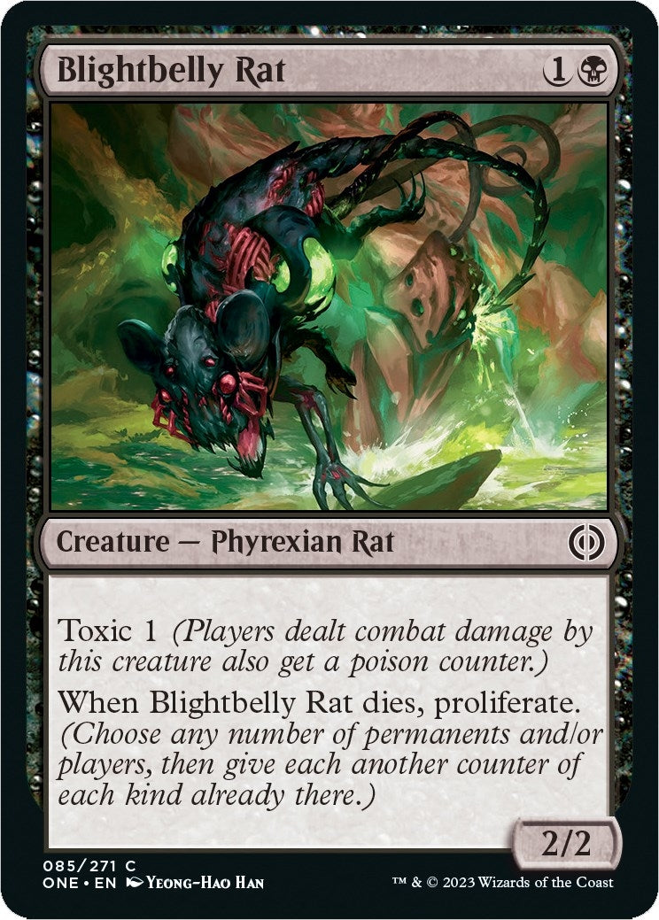 Image for Blightbelly Rat (85) (ONE) - Magic: The Gathering