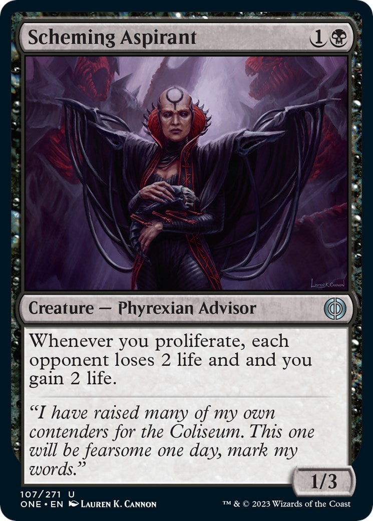 Image for Scheming Aspirant (107) (ONE) - Magic: The Gathering