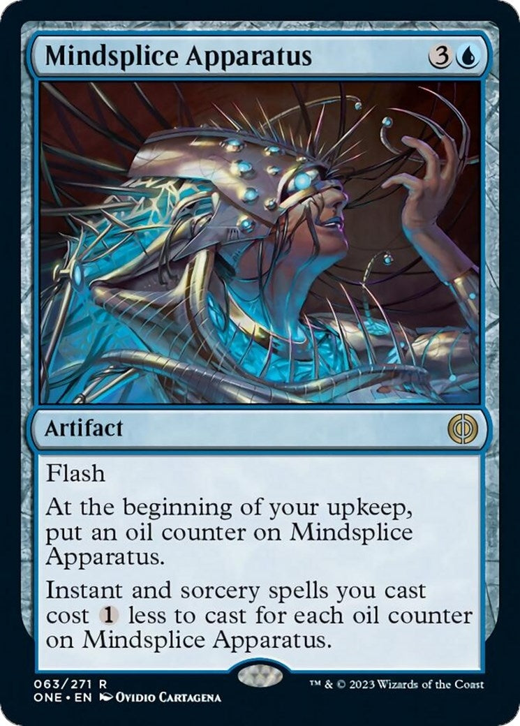 Image for Mindsplice Apparatus (63) (ONE) - Magic: The Gathering