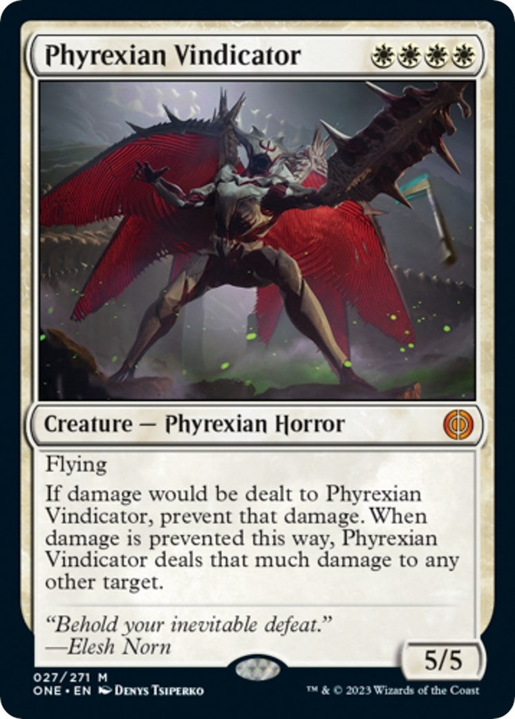 Image for Phyrexian Vindicator (27) (ONE) - Magic: The Gathering