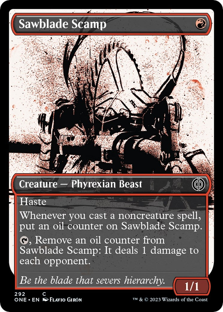 Image for Sawblade Scamp (Showcase) (292) (ONE) - Magic: The Gathering