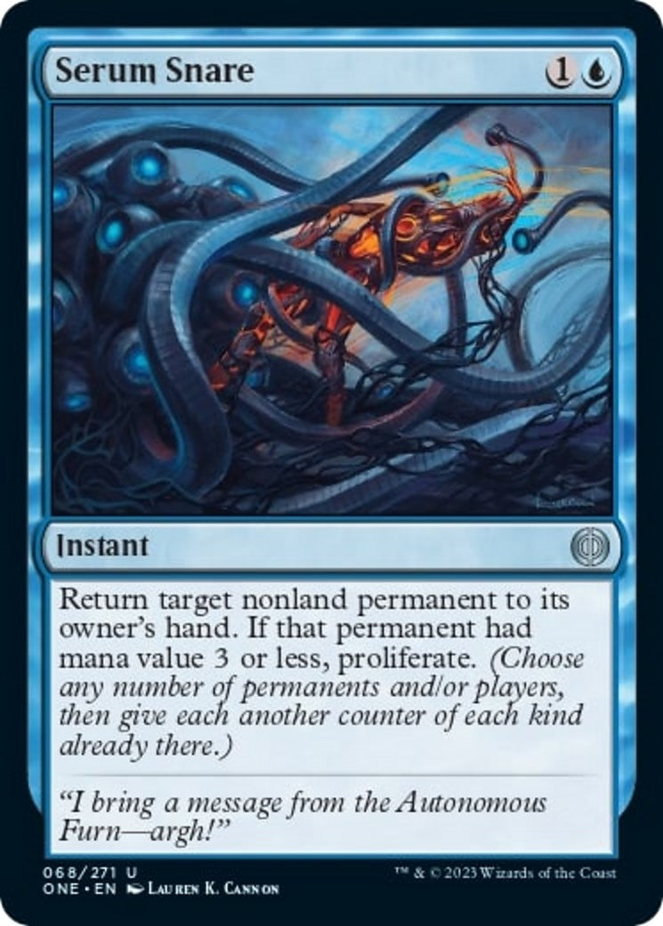 Image for Serum Snare (68) (ONE) - Magic: The Gathering