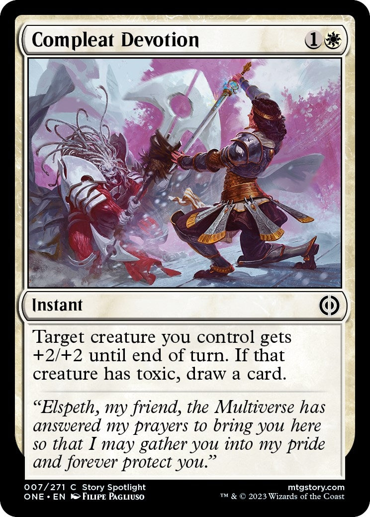 Image for Compleat Devotion (7) (ONE) - Magic: The Gathering