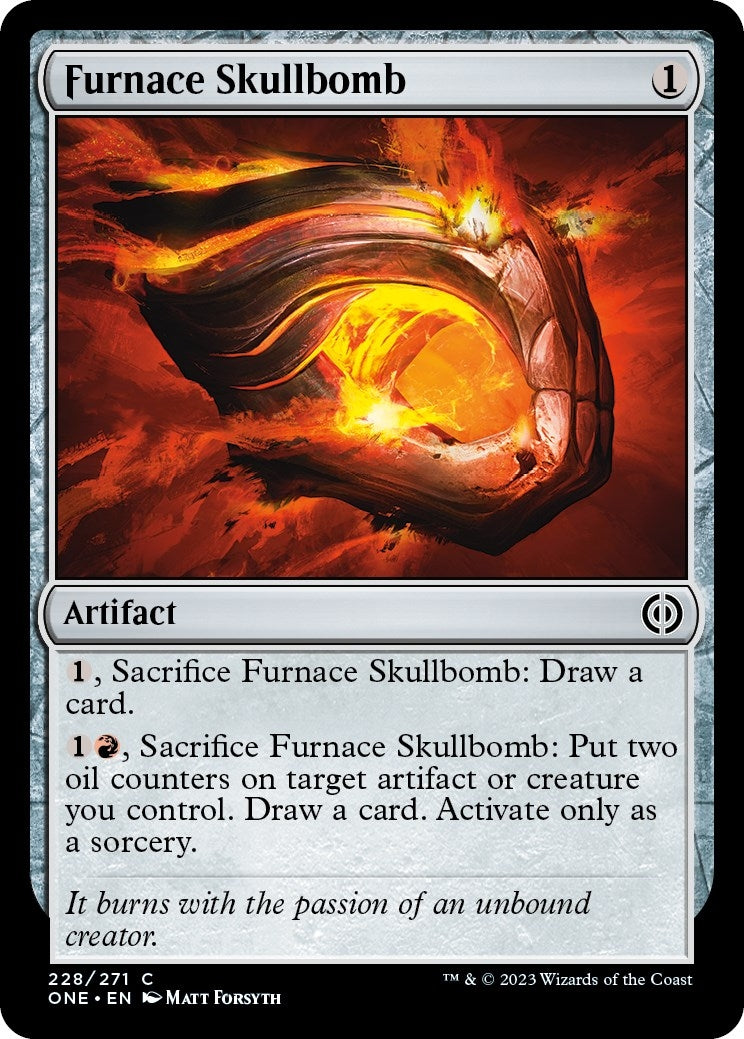 Image for Furnace Skullbomb (228) (ONE) - Magic: The Gathering
