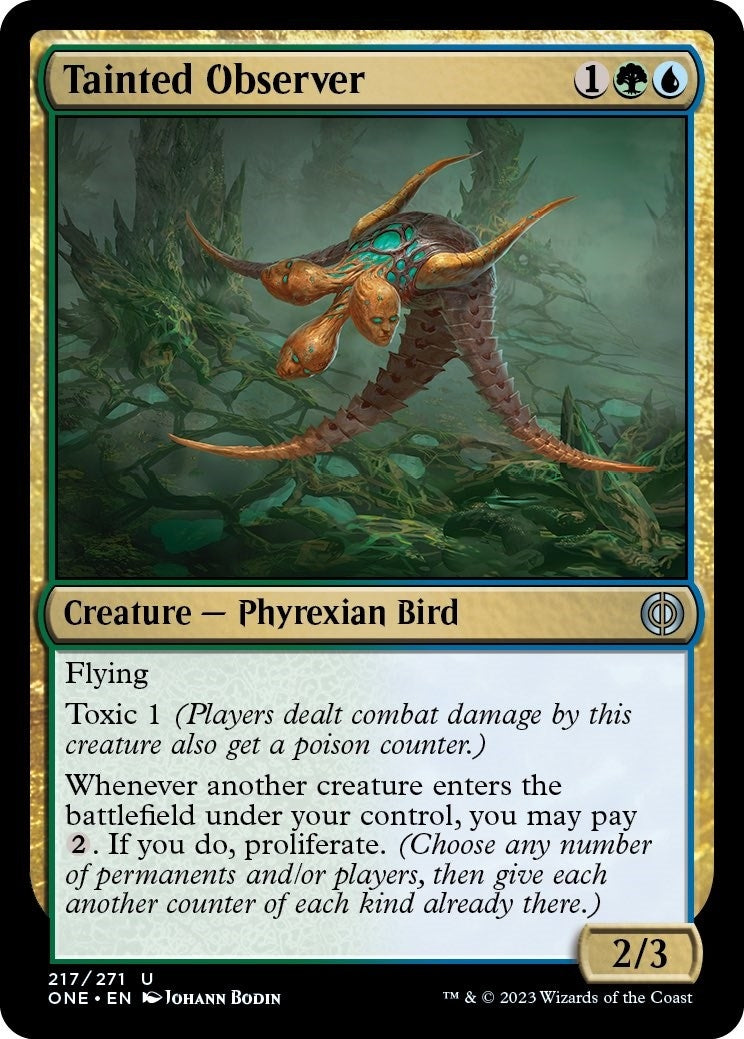 Image for Tainted Observer (217) (ONE) - Magic: The Gathering