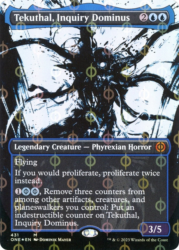 Image for Tekuthal, Inquiry Dominus (Showcase) (Step-and-Compleat Foil) (431) (ONE) - Magic: The Gathering