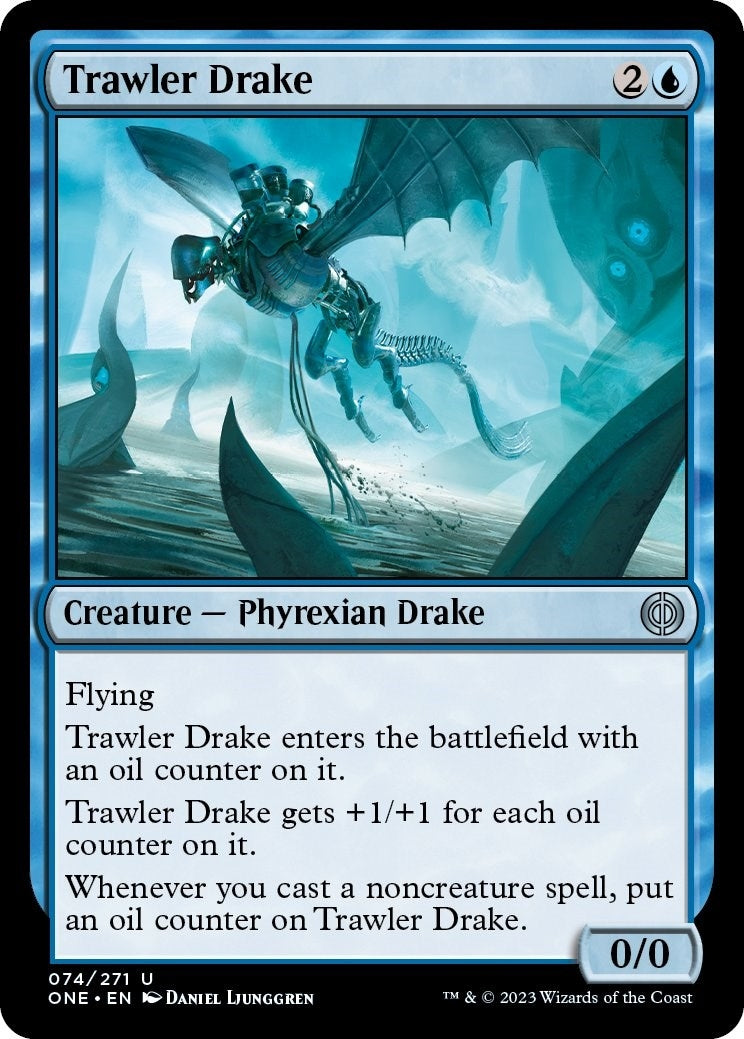 Image for Trawler Drake (74) (ONE) - Magic: The Gathering