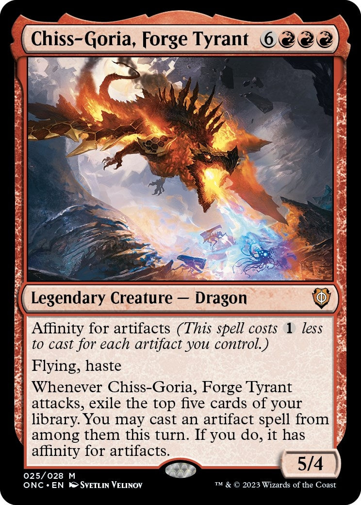 Image for Chiss-Goria, Forge Tyrant (25) (ONC) - Magic: The Gathering