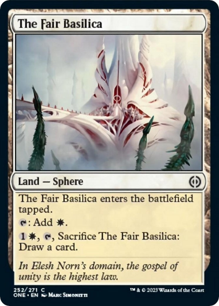 Image for The Fair Basilica (252) (ONE) - Magic: The Gathering
