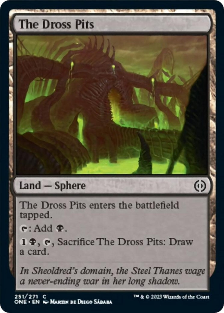 Image for The Dross Pits (251) (ONE) - Magic: The Gathering