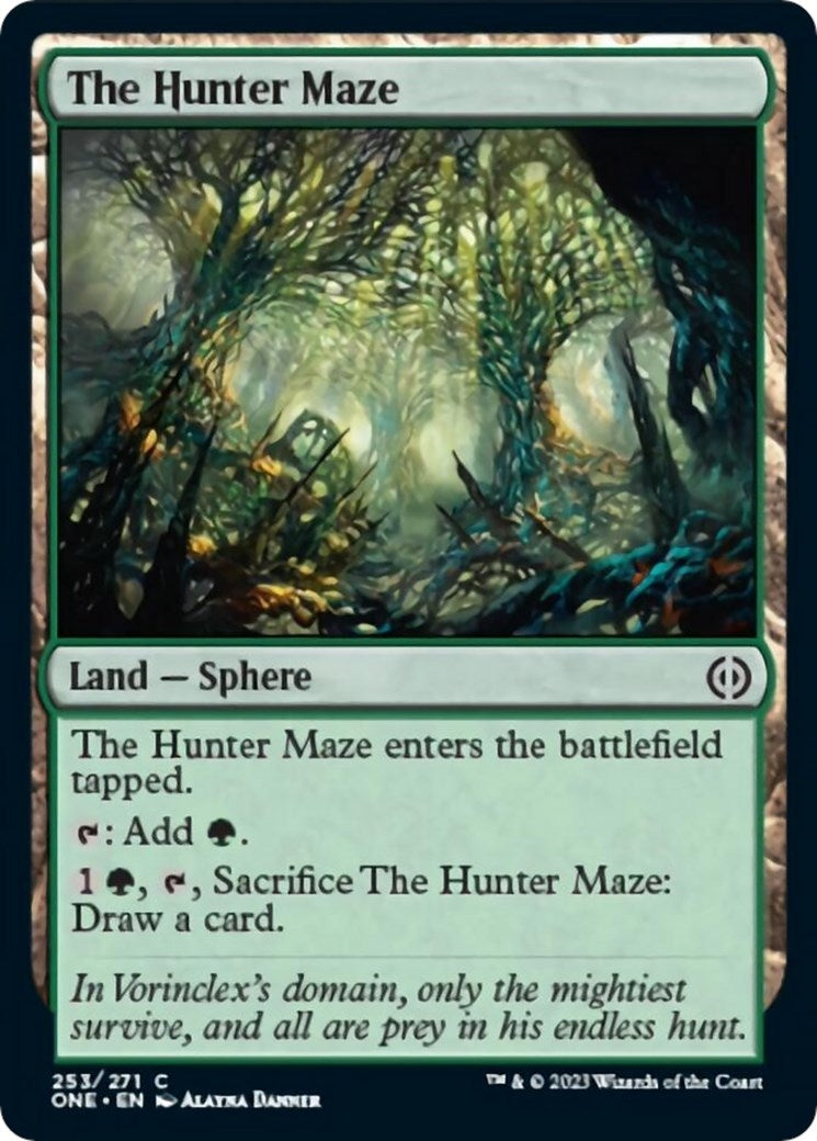 Image for The Hunter Maze (253) (ONE) - Magic: The Gathering