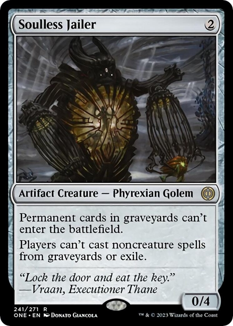 Image for Soulless Jailer (241) (ONE) - Magic: The Gathering
