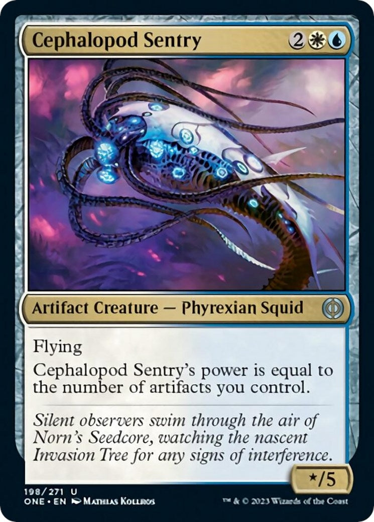 Image for Cephalopod Sentry (198) (ONE) - Magic: The Gathering