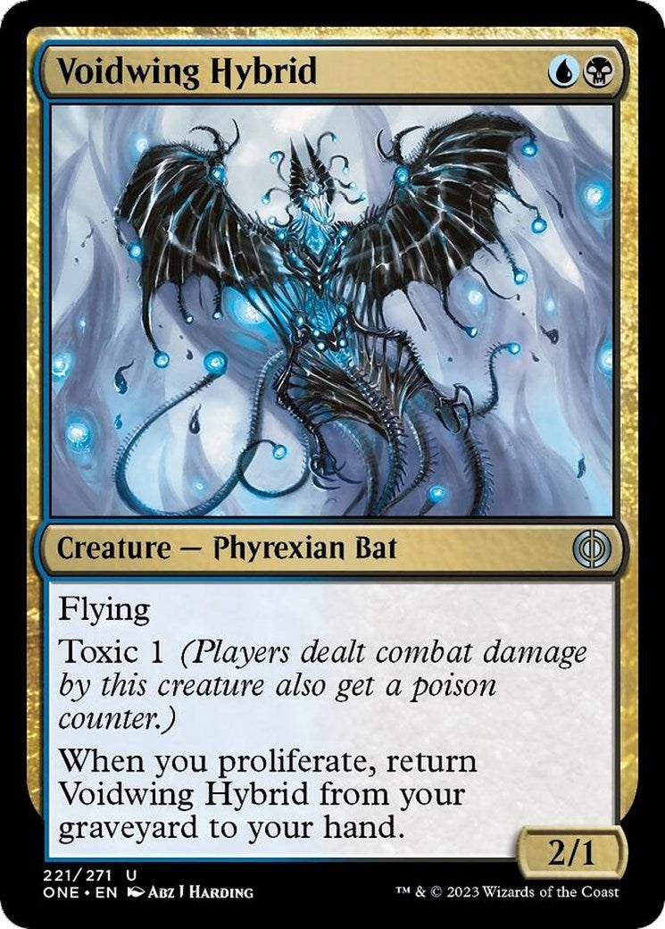 Image for Voidwing Hybrid (221) (ONE) - Magic: The Gathering