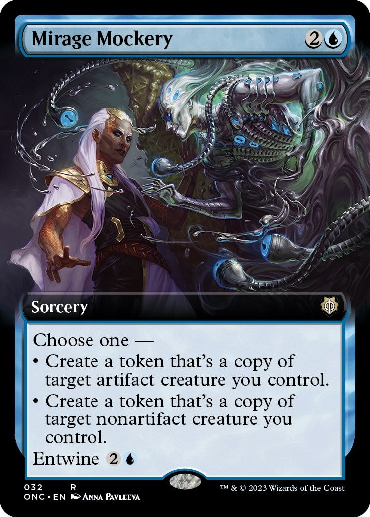 Image for Mirage Mockery (Extended Art) (32) (ONC) - Magic: The Gathering