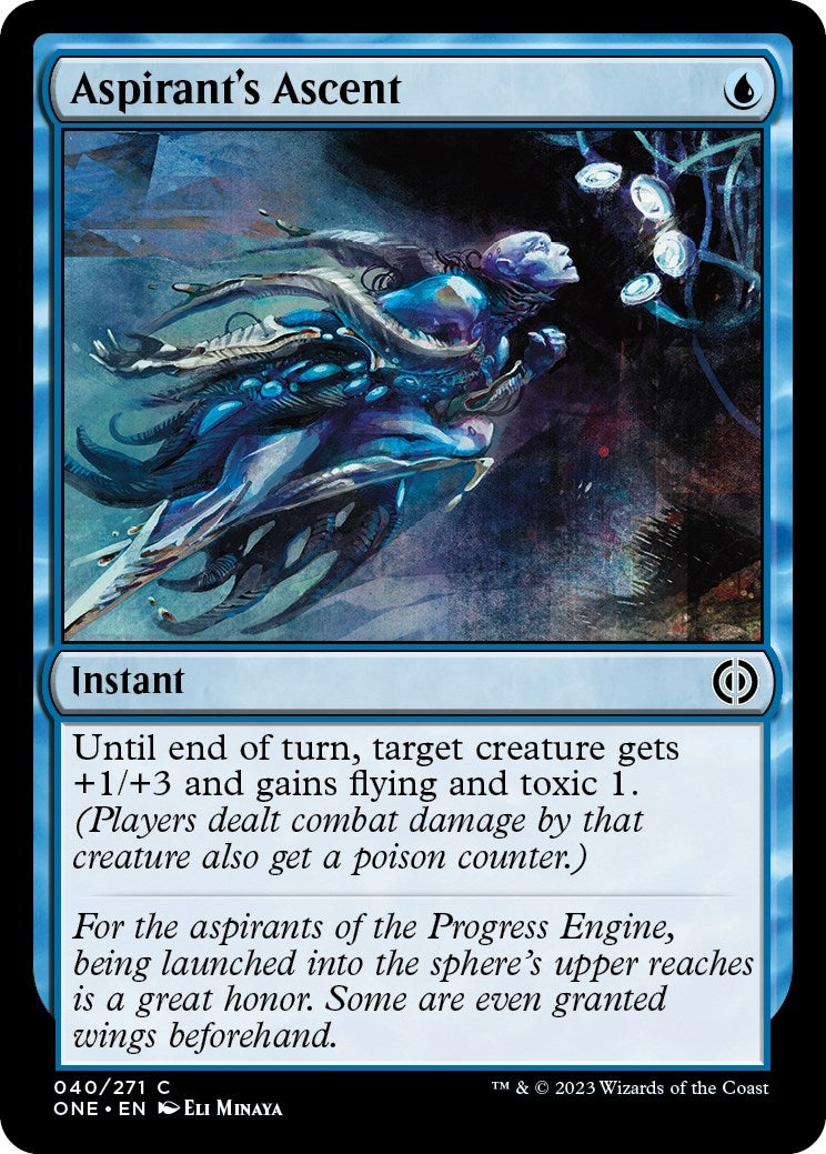 Image for Aspirant's Ascent (40) (ONE) - Magic: The Gathering