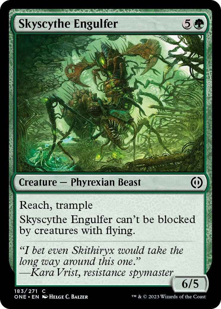 Image for Skyscythe Engulfer (183) (ONE) - Magic: The Gathering