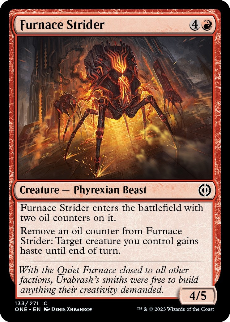 Image for Furnace Strider (133) (ONE) - Magic: The Gathering