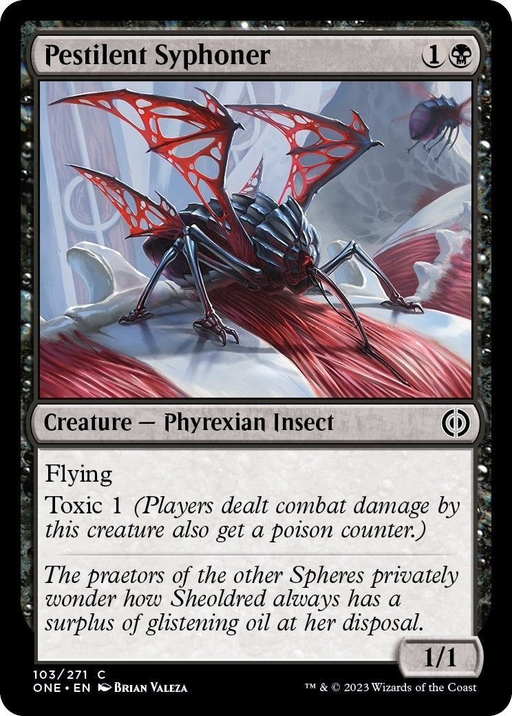 Image for Pestilent Syphoner (103) (ONE) - Magic: The Gathering